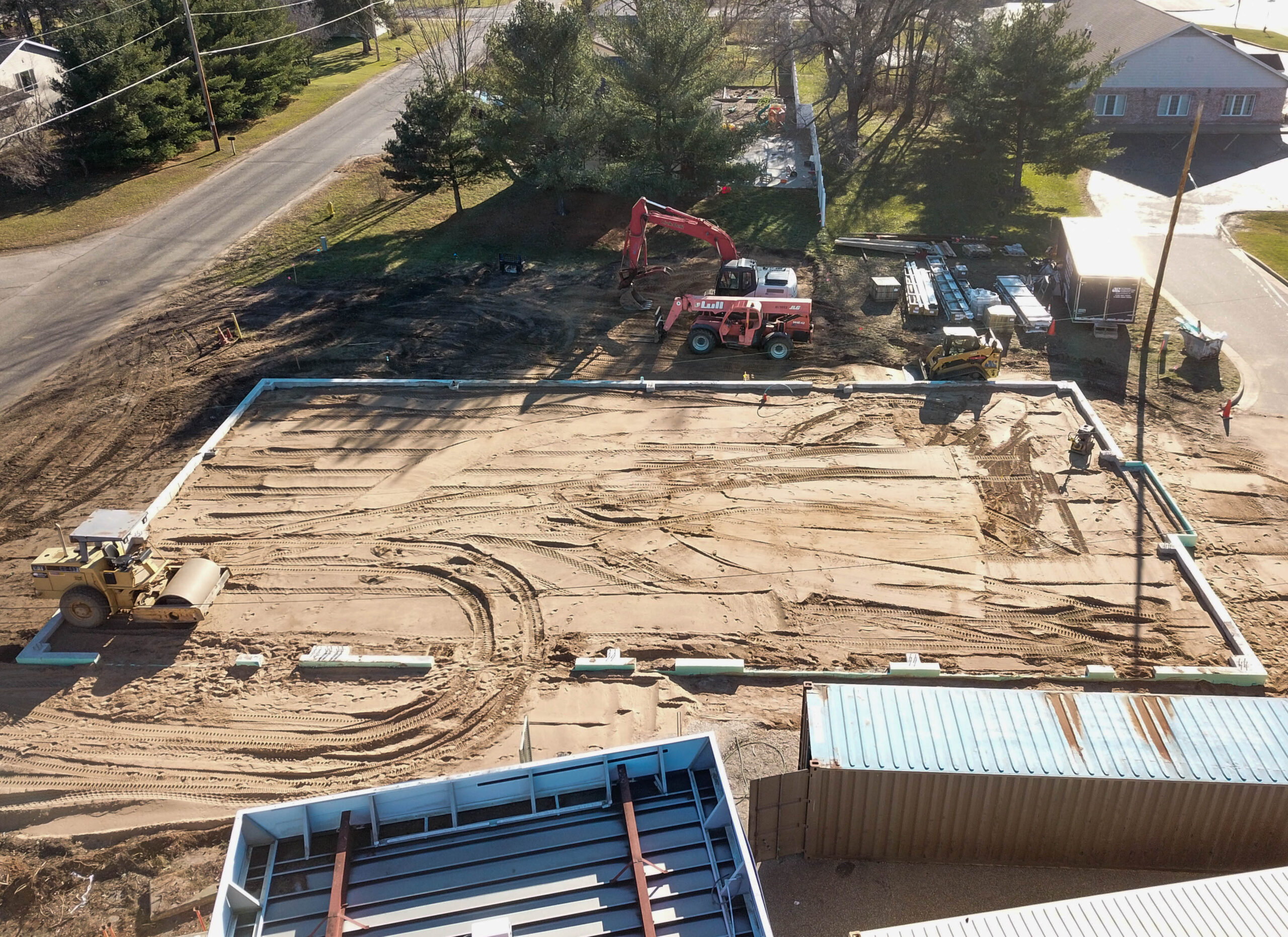 Schierl Tire Tenant Building and Tire Storage