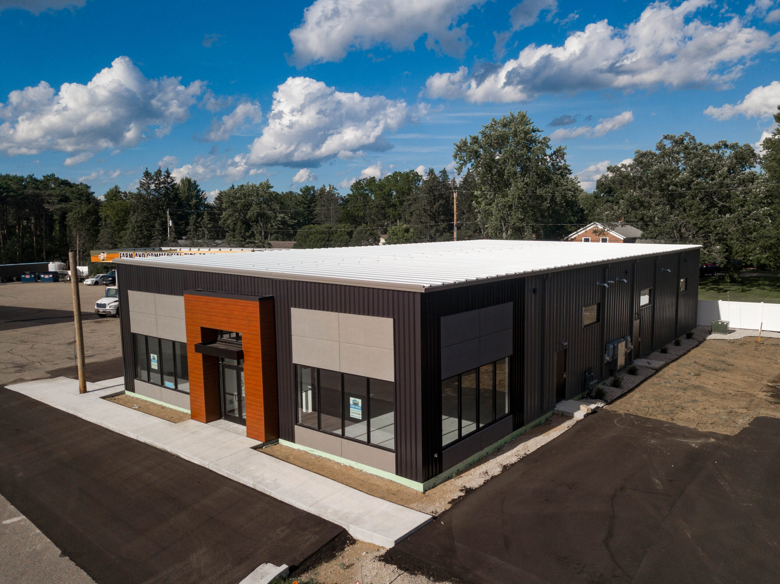 Schierl Tire Tenant Building and Tire Storage