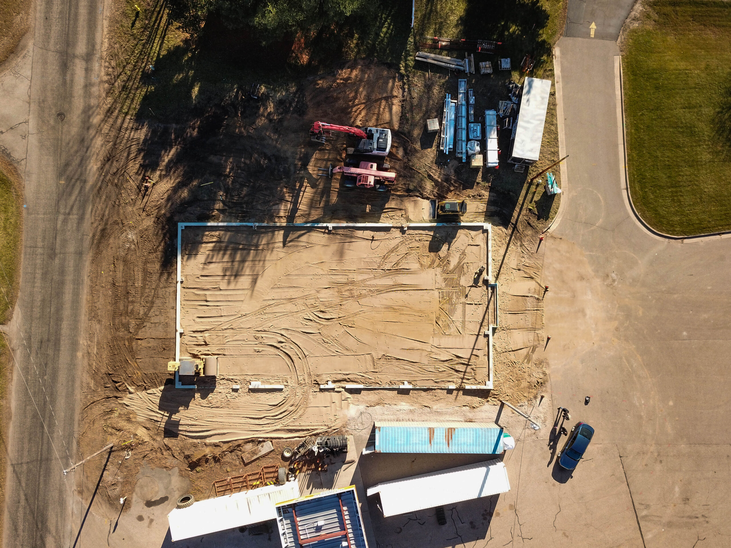 Schierl Tire Tenant Building and Tire Storage