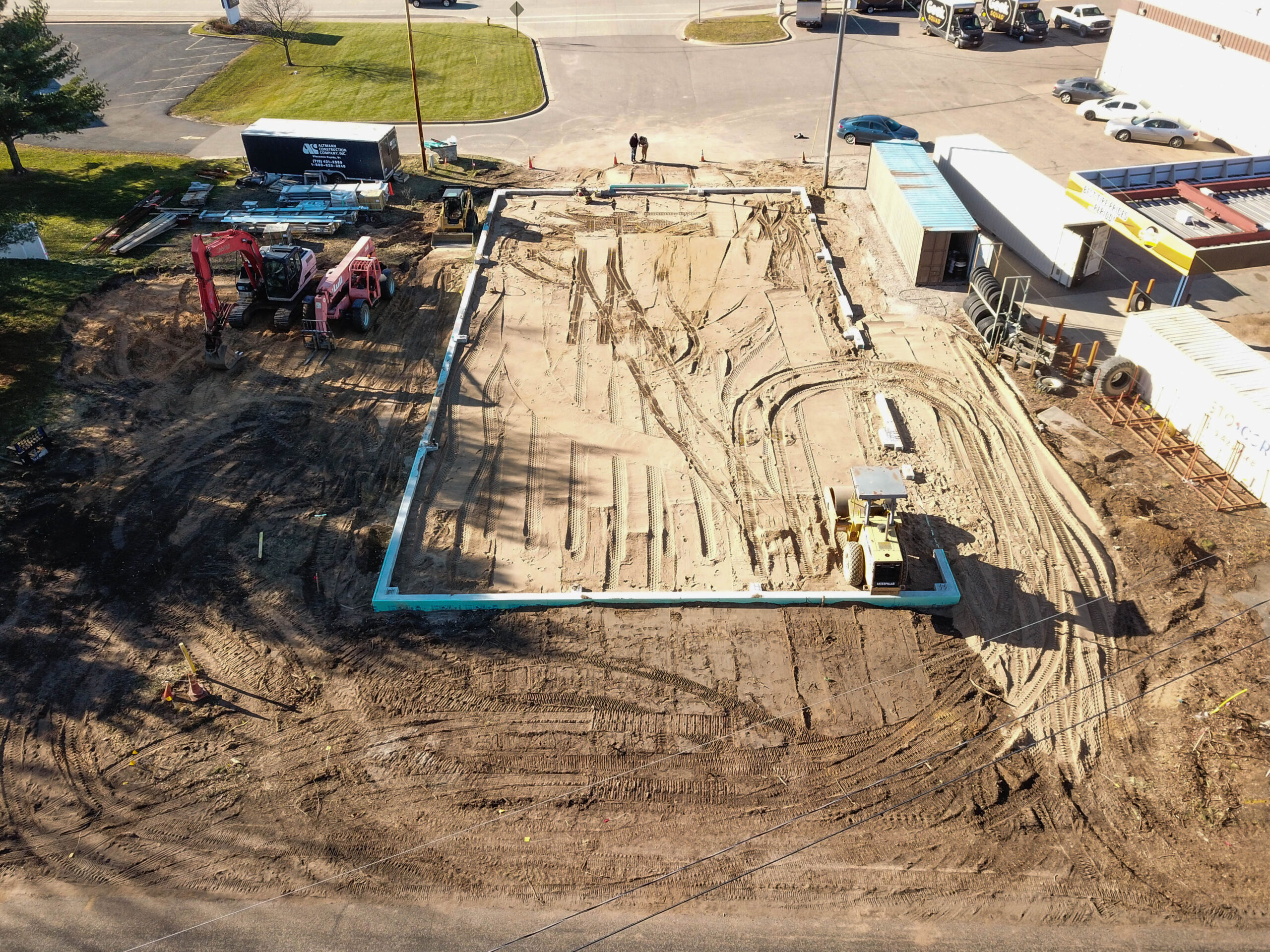 Schierl Tire Tenant Building and Tire Storage